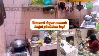 renovasi dapur mamah lanjut pindahan