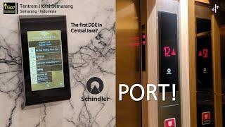 [TG97] AMAZING Schindler PORT Elevators - Hotel Tentrem, Semarang, ID