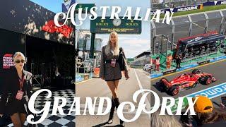 AUSTRALIAN GRAND PRIX: a formula 1 vlog ️ [race day, grid walk, glamour on the grid & more]