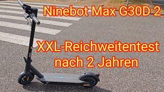 Nach 2 Jahren: XXL-Reichweitentest mit Max G30D 2 von Segway-Ninebot