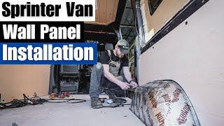 Sprinter Van Wall Panel Install | Serg Supply