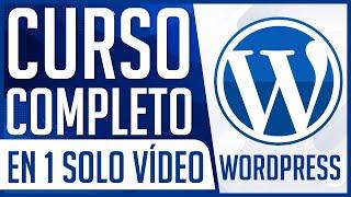 Curso Completo de WordPress en un solo vídeo  Dostin Hurtado