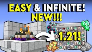 BEST 1.21 RAID FARM ! Minecraft Tutorial - Easy & Fast!