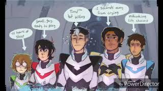 VOLTRON comic (eng DUB) - paladins don't work in the morning