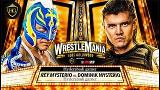 Rey Mysterio vs. Dominik Mysterio | #wrestlemania39 | #wwe2k23 | Hyderabadi gamer