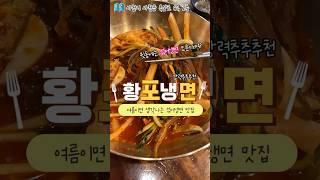 사천 삼천포 맛집 황포냉면 | 사천에서 냉면 맛집 하면 어디? 섞어냉면 안 먹어본 사람 꼭 먹어보도록. #사천맛집 #삼천포맛집 #진주냉면