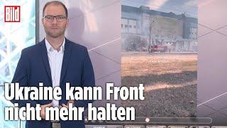 Moskau hilflos gegen Kiews Drohnen | BILD-Lagezentrum