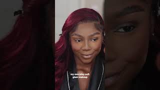 Soft Glam Makeup Tutorial️‍—  #makeuptutorial #makeuproutine #softglammakeup #blackgirlmakeup