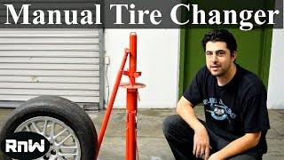 How to Use a Manual Tire Changer - By Harbor Freight