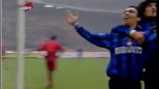 YOURI  DJORKAEFF super INTER goal vs ROMA