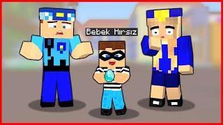 KEREM KOMİSER'İN HIRSIZ BEBEĞİ OLDU!  - Minecraft