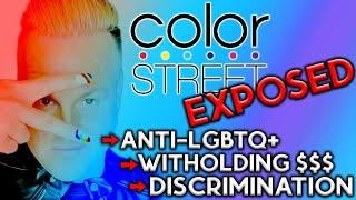 COLOR STREET EXPOSED for being ANTI-LGBTQ+, DISCRIMINATORY, AND WITHHOLDING PAY TO A TRANS WOMAN