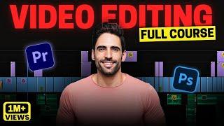 Adobe Premiere Pro Course for Beginners [5 Hours] | Become a Premiere Pro Video Editor