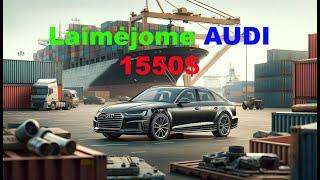 Mes laimėjome aukcione Audi A6 2013m už 1550$