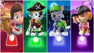 Ryder  Marshall  Chase  Skye ️ PAW PATROL ️ Tiles Hop EDM Rush!