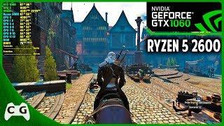 Testando The Witcher 3 Na GTX 1060 3gb + AMD Ryzen 5 2600 - 8gb de RAM 1080p #67