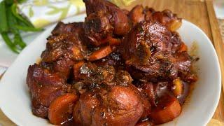 GRENADIAN STEW CHICKEN | BROWN STEW CHICKEN RECIPE