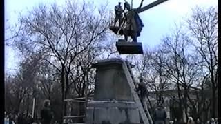 Установка памятника М.И. Платову 1 часть.flv