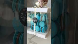 The best thing that can ever happen to a macaron? Turning into a cake #happybirthday #macarons