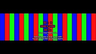 15min【3840x1080＿60Hz】Stuck pixel dead pixel FIX by Wong's discrimination RGB filter distance image