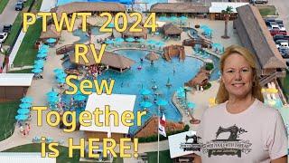 Live from the 2024 RV Sew Together! Interview with Sandy Kent, the Stitchuation Room, 9-20-24