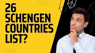 Schengen Countries List 2022 | Europe | Schengen Zone |