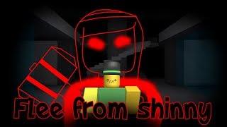 Flee from Shinny (Roblox Flee the facility Animated)