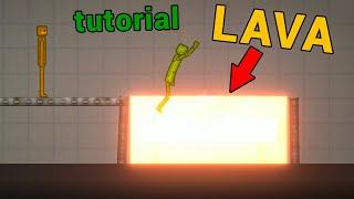 HOW TO MAKE LAVA IN MELON PLAYGROUND | КАК СДЕЛАТЬ ЛАВУ?