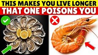 Over 60? 4 WORST Seafoods You Should NEVER Touch and 4 You MUST Eat | Senior Health Tips