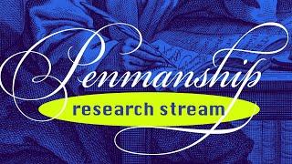 Research stream: Penmanship manuals Pt 1