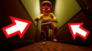 МЕНЯ ПРЕСЛЕДУЕТ ЛЫСЫЙ МОНСТР ?! ИГРА The Baby In Yellow