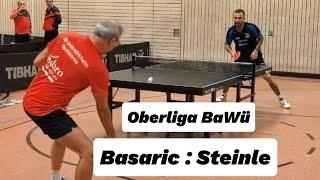 Angriff Vs Abwehr | Immer wieder schön anzusehen  D.Steinle(2124TTR) : O.Basaric(2112TTR)