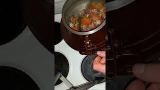 Перловая каша с мясом в Афганском казане