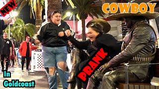COWBOY PRANK IN GOLDCOAST.