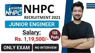 NHPC JE Recruitment 2022 | Junior Engineer Posts | Salary: Rs. 1,19,500/- | Latest Jobs 2022