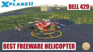 I TRIED TO LAND A HELICOPTER | BEST FREEWARE HELI | X-PLANE 11