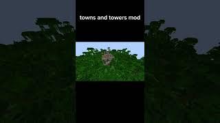 This great minecraft mod adds new structures! #shorts