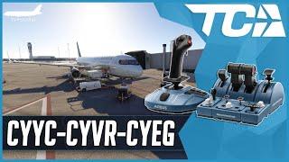 MSFS 2024 | Fenix A321 | VATSIM | GSX | Real World Sim Pilot | Thrustmaster TCA Airbus Pack