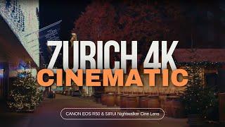 Zürich 4K - Canon EOS R50 Cinematic