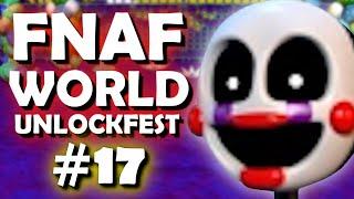 FNAF WORLD UNLOCKFEST #17 - FNAF World - Characters Unlocked - PINWHEEL FUNHOUSE