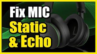 How to Fix Static & Echo on Microphone on Xbox Series X|S (Sound Tutorial)