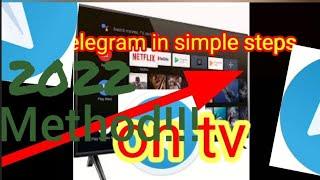 How to use Telegram on android tv(2022)