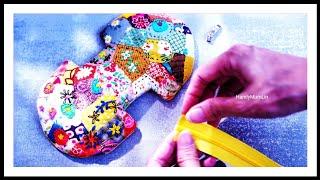 DIY Fabric Scraps Sewing Project ┃HandyMumLin Pouch sewing Tutorial