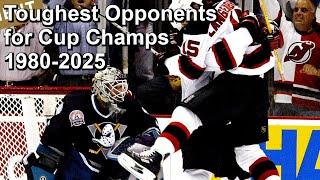 The Teams That Pushed Cup Champs to the Limit (1980 Through 2025)
