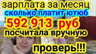 Сколько Платит YouTube за Просмотры? Реальная зарплата Канала миллионника и моя творческая студия