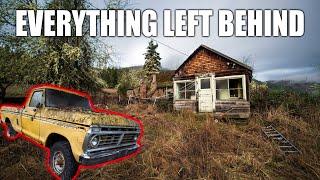 Abandoned House with POWER! Everything left behind in the Mountains of Washington