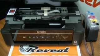 Установка СНПЧ Revcol XP103 на МФУ EPSON XP-207