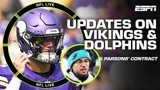 PRESSURE'S ON J.J. McCarthy at QB1 & Mike McDaniel in Miami + Cowboys on RIGHT track?  | NFL Live