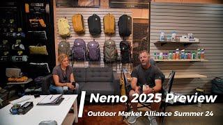 Nemo 2025 Gear! New Stargaze Chair, New Packs and more at Outdoor Market Alliance 2024