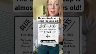 The history of the menstrual cup - going back to 1929! #shorts